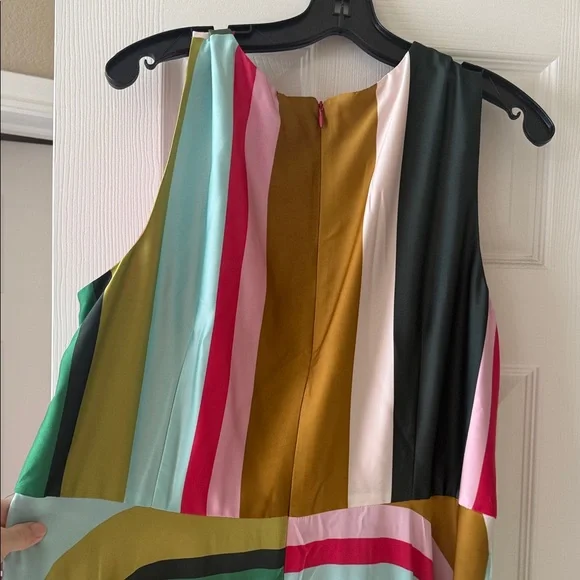 Maggy London Multicolor Striped handkerchief hem Dress NEW 18W plus XXL NWT - Picture 8 of 14